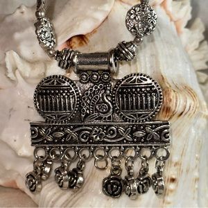 Sale * Vintage Handcrafted Aztec inspired necklace